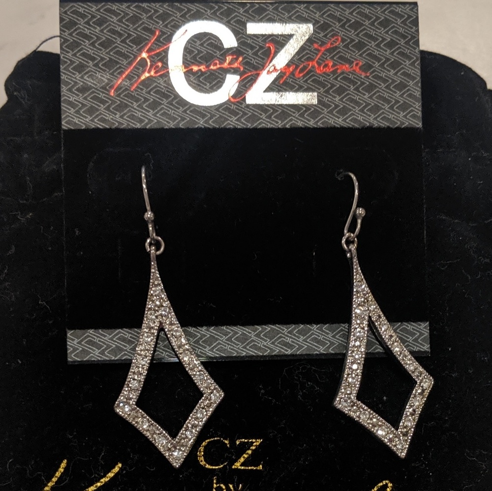 Cz By Kenneth Jay Lane Earrings - image 1